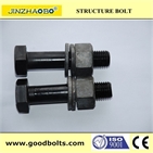 Structural bolt with large hex head 