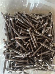 stainless steel Phillips pan head self drilling SS screw