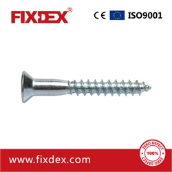Wood Screw with Plastic Washer