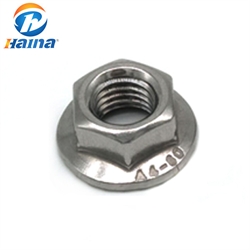 Stainless Steel A2-70 A4-80 DIN6923 Hex Flange Nut