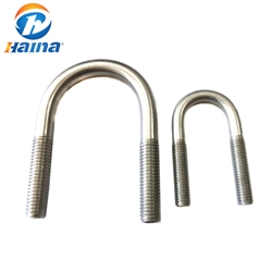 DIN3570 Stainless Steel A2-70 SS304 U Bolts