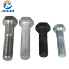 DIN558 DIN931 Hex bolt with various surface materials