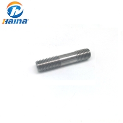 Gs types of metal fasteners m18x1.5 ss a193 b7 double threaded m64 m80 stud bolt