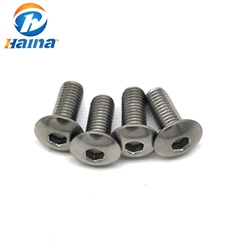 ISO7380 Stainless Steel 316L Hexagon Socket Button Head Screws
