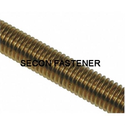 Brass threaded rod Din975/Din976 Metric Thread  Top quality Stud bolts