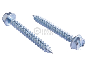 Hex Washer Head (slotted) Self Tapping Screw