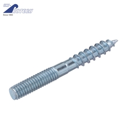hanger bolts with wood and metric thread screws zinc plated