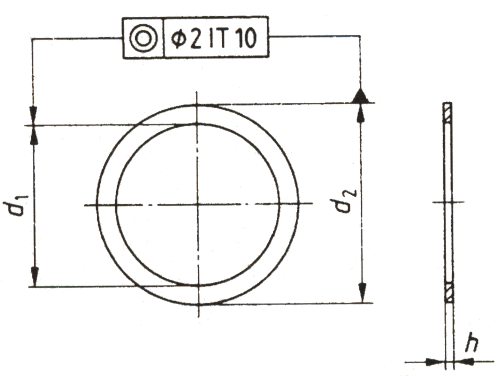 DIN 988 Shim rings and supporting rings