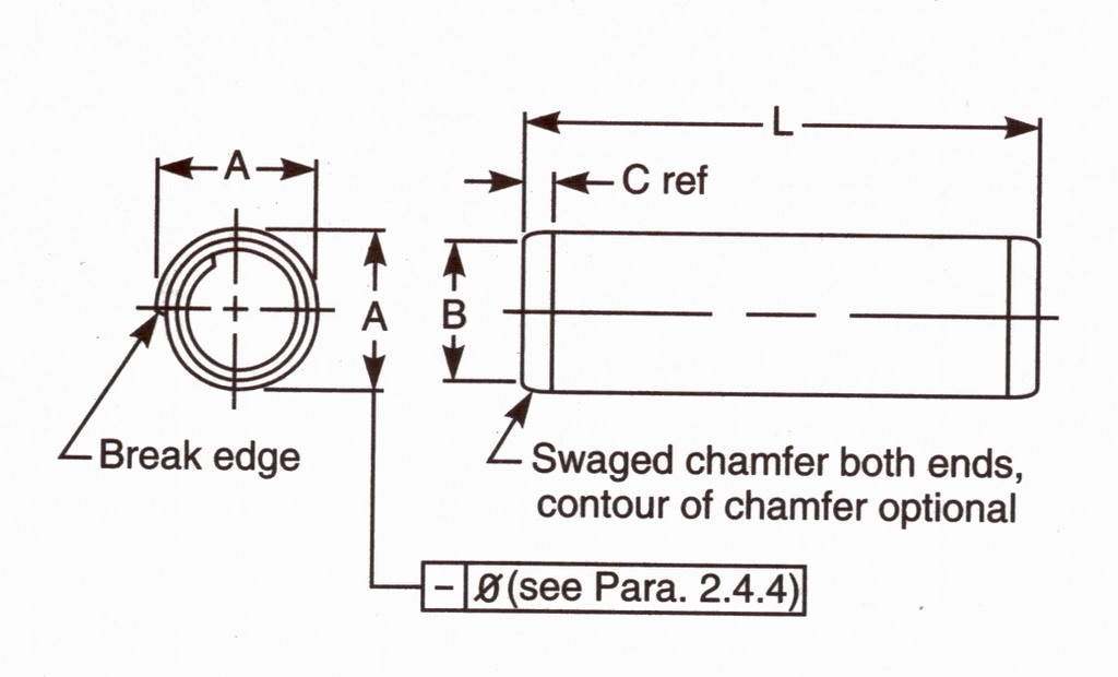 ASME B18.8.2 2000 Coiled-Type Spring Pins