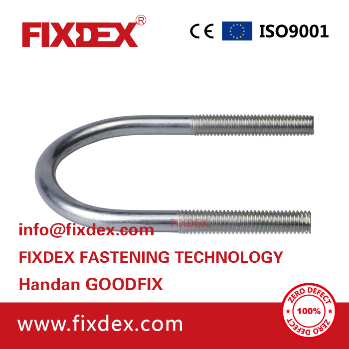 U Shape Bolt,U bolt,U bolts,carbon steel U bolt,white zinc plate U bolt,black zinc plate